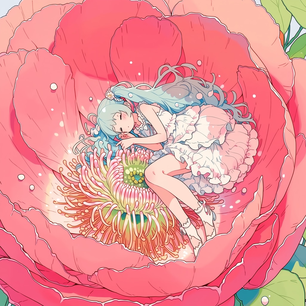 アネモネの妖精 | の人気AIイラスト・グラビア