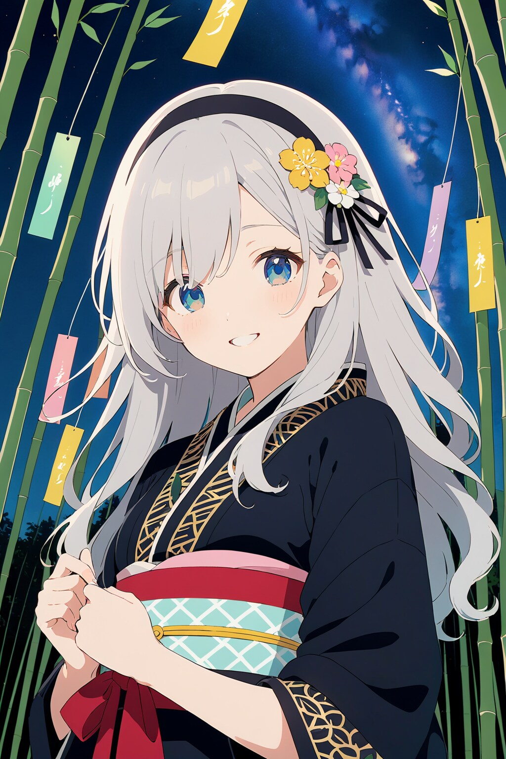 七夕 | の人気AIイラスト・グラビア