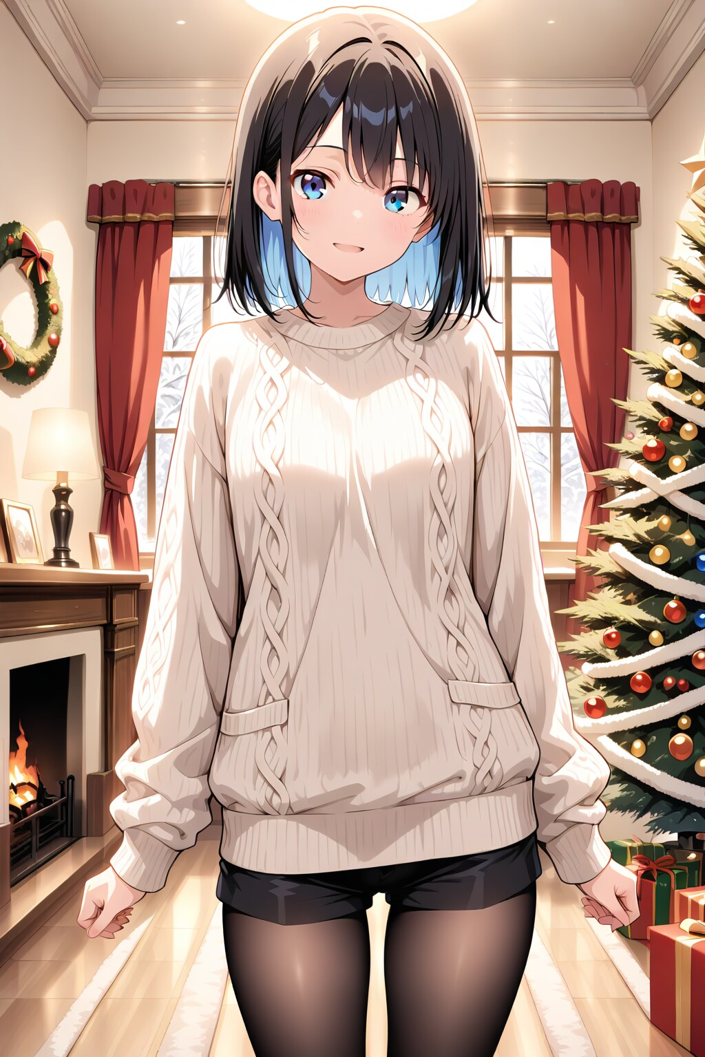 飾り付け成功🎄