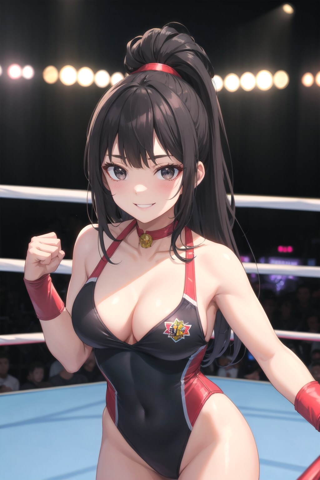 PBIW：鈴樹真優（１８歳、チョーカー、レオタード）