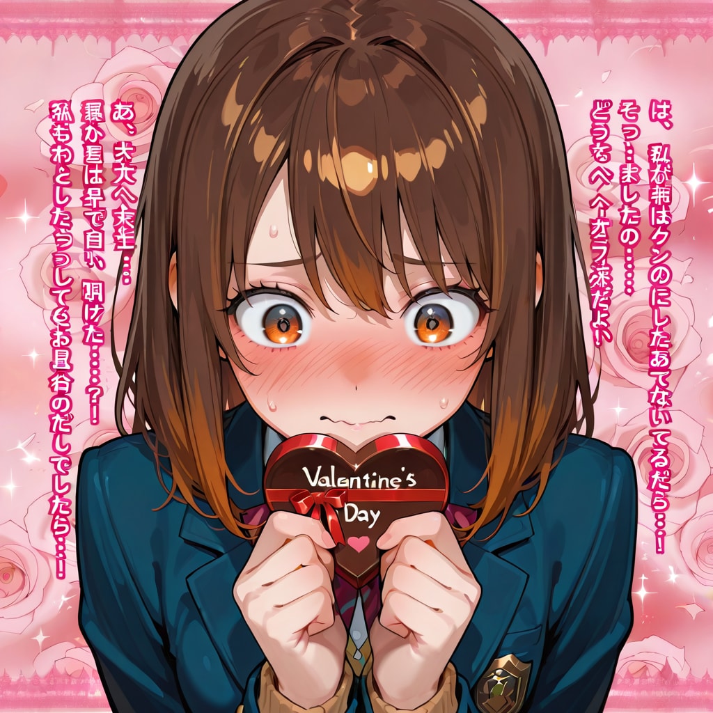 バレンタインシーン