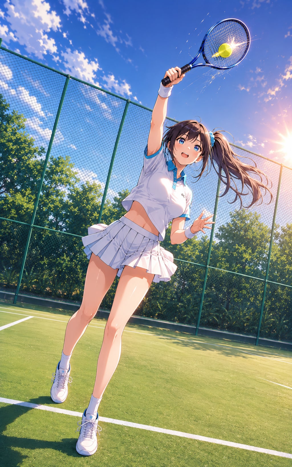 テニス少女バリエーション