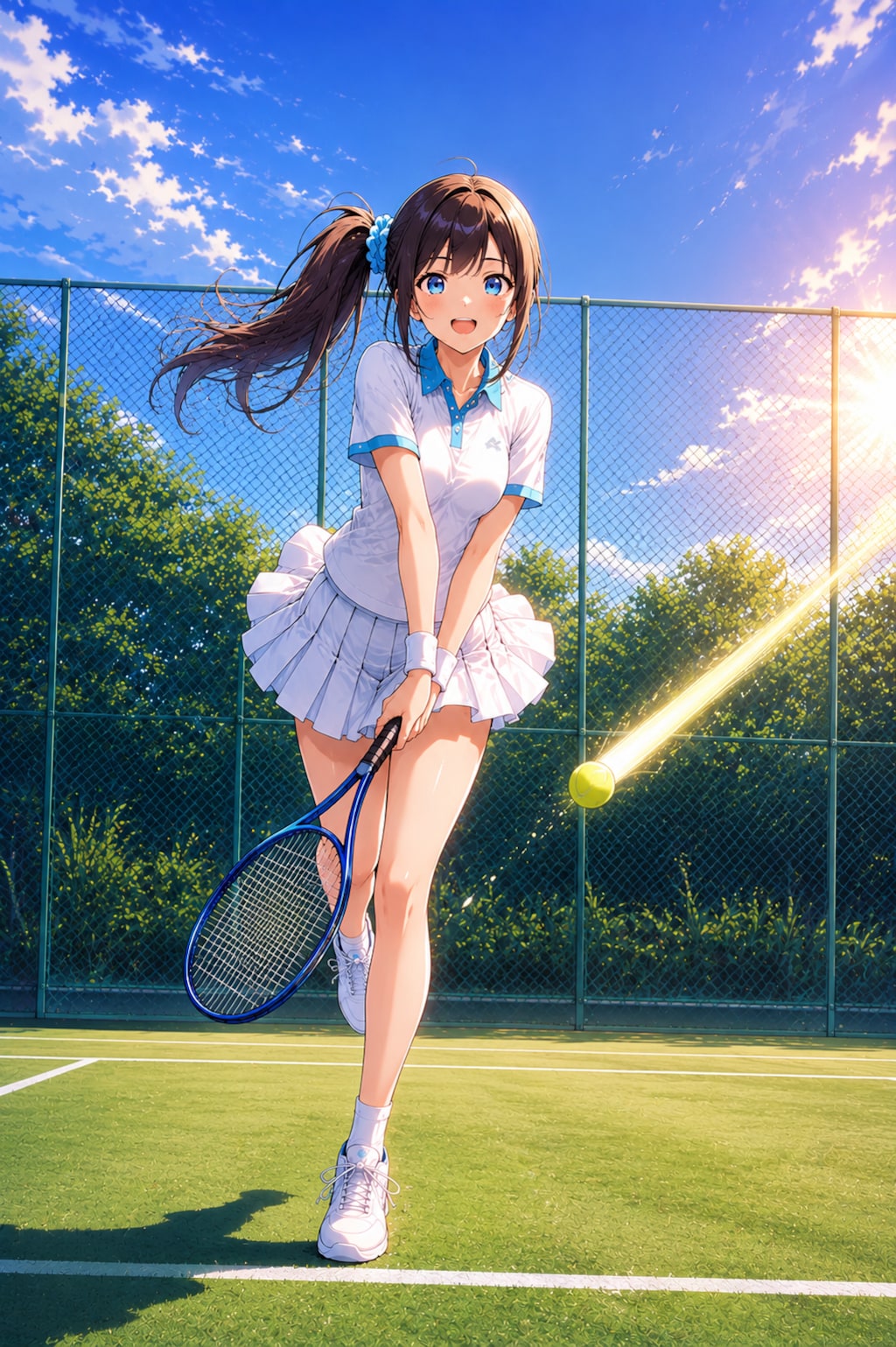 テニス少女バリエーション