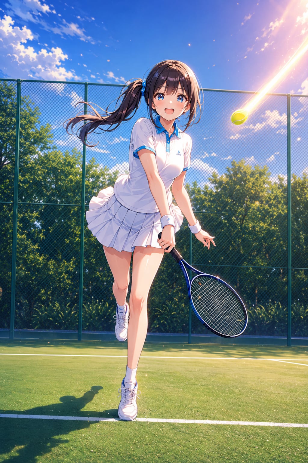 テニス少女バリエーション