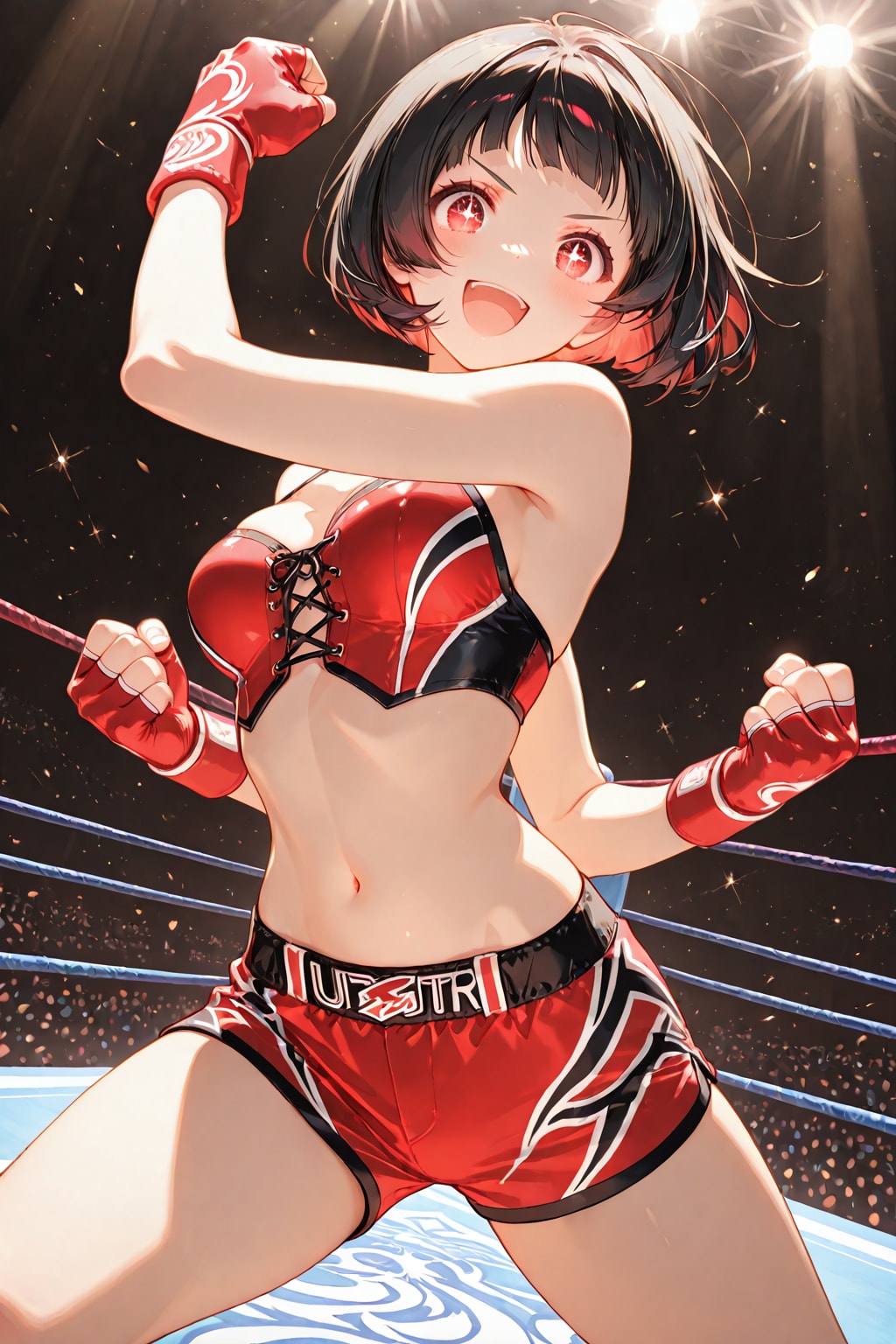 北斗三裂拳、あたたた…？