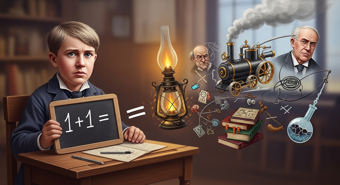 エジソンで漫才を作ってみましたWW | の人気AIイラスト・グラビア