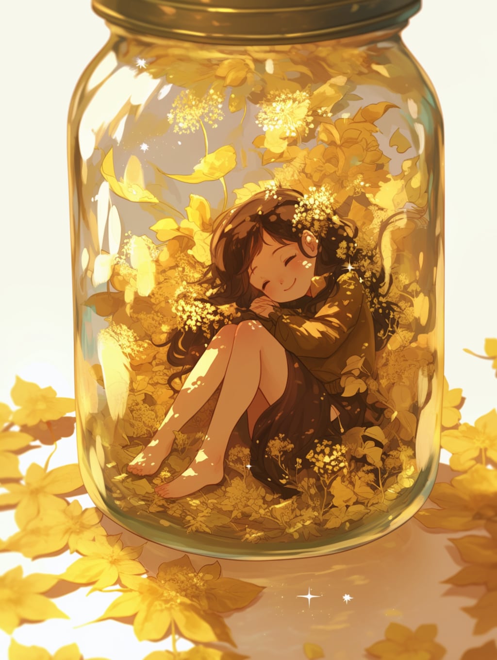 「瓶詰の少女」黄71