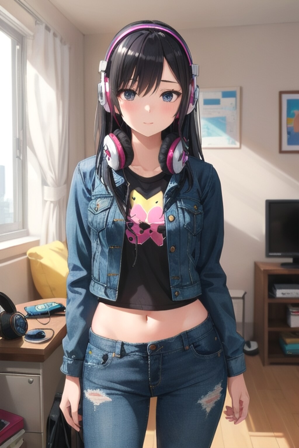 Iレスラー：鈴樹真優（ヘッドフォン）