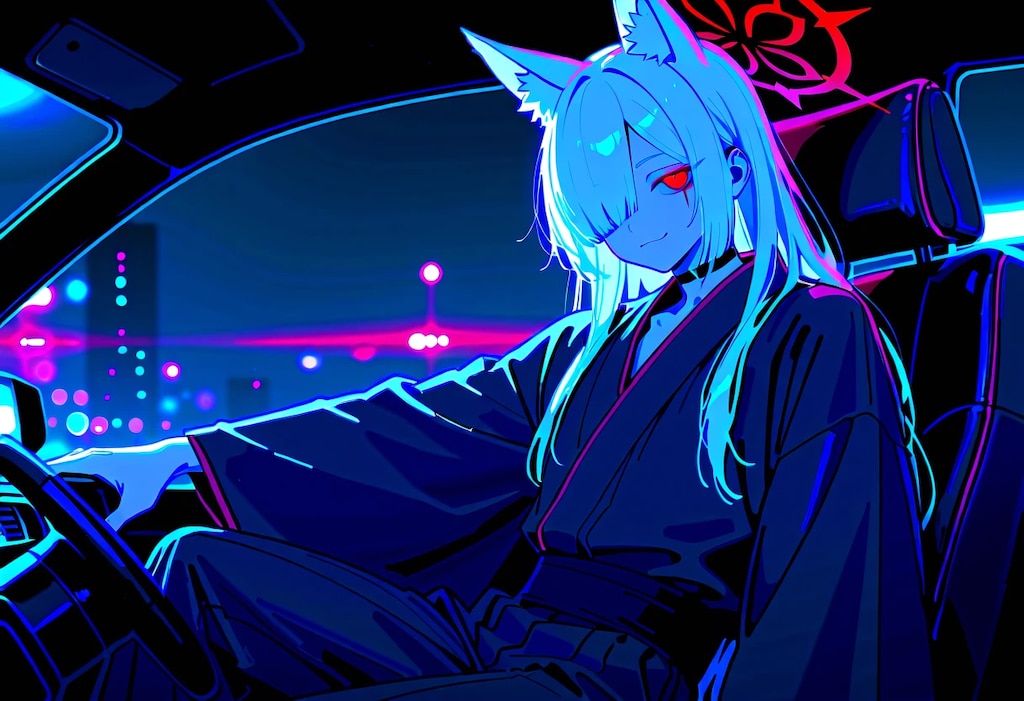 ドライビングおきつね