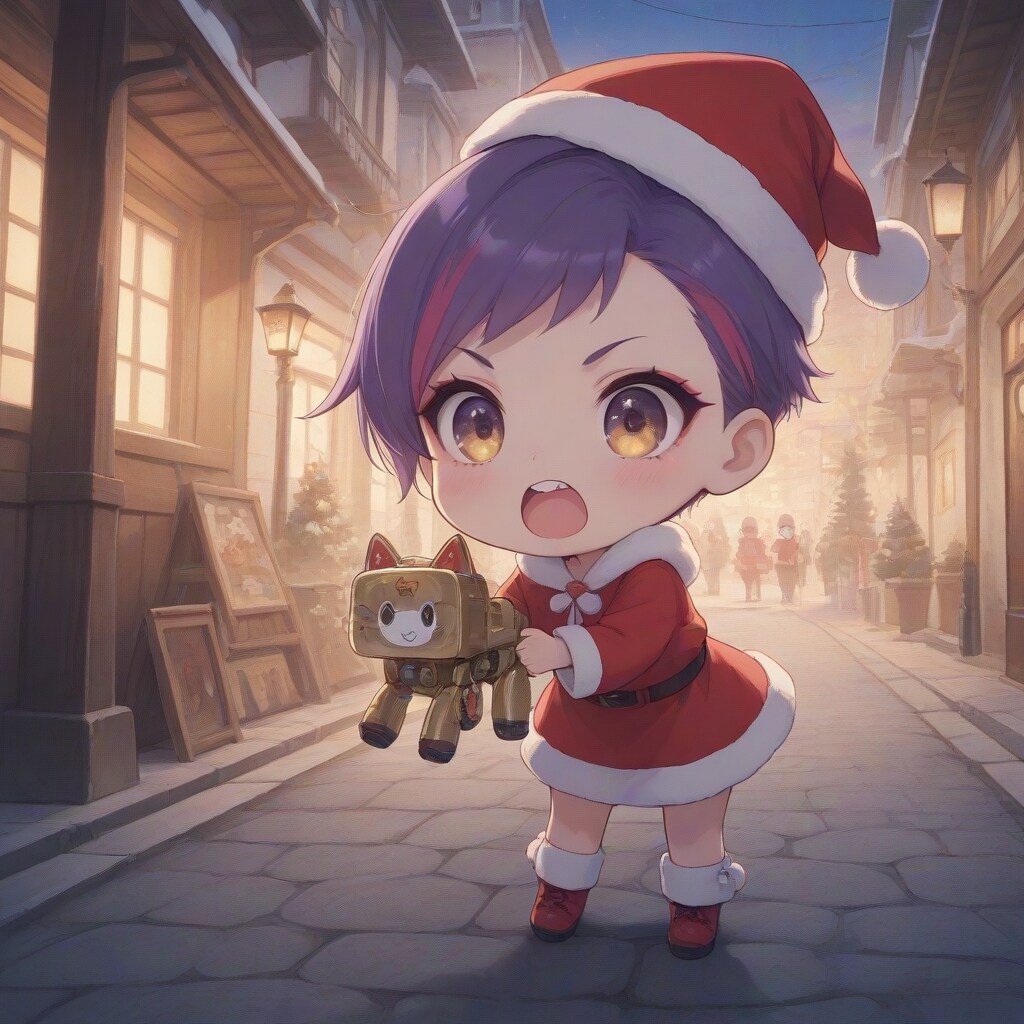 クリスマス用のおもちゃいらねーか？ | の人気AIイラスト・グラビア