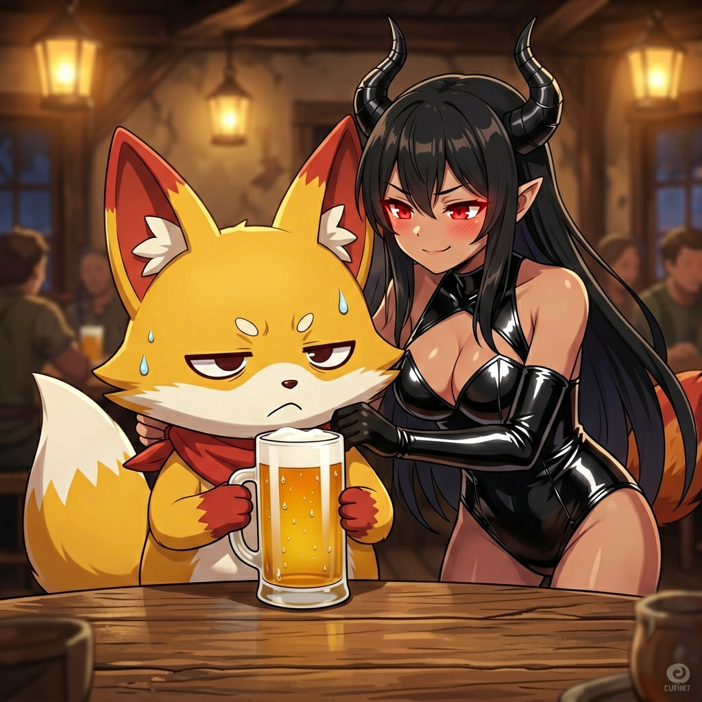 キツネとサキュバス