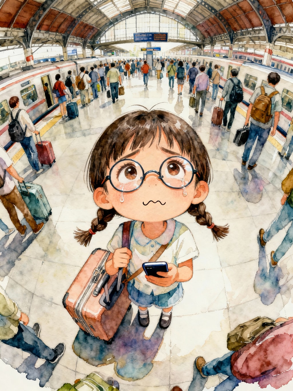 ここどこか、ぜんっぜんわからんっちゃ💧