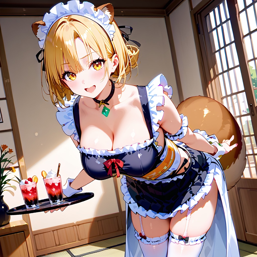 ぽんぽこメイド