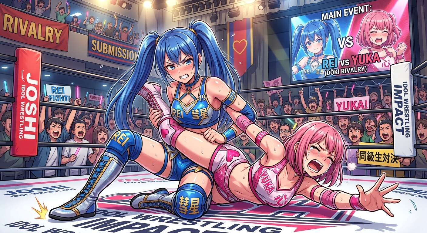 同期のライバルレスラーちゃん