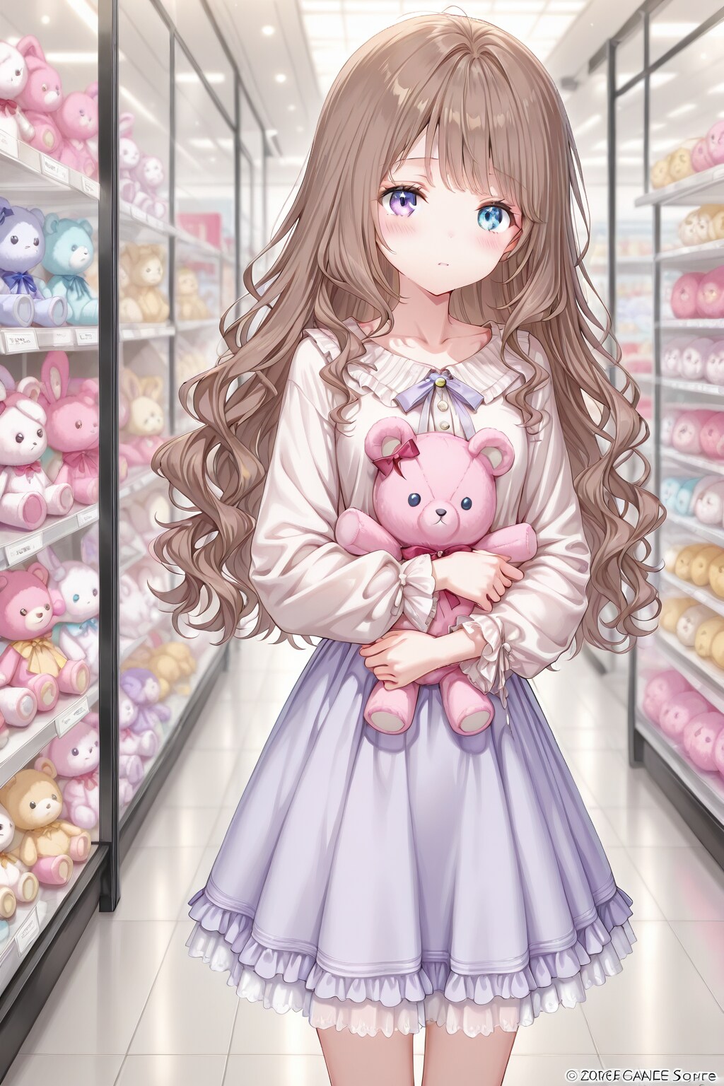 表情が変わる女の子