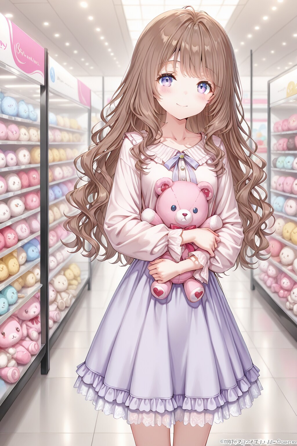 表情が変わる女の子