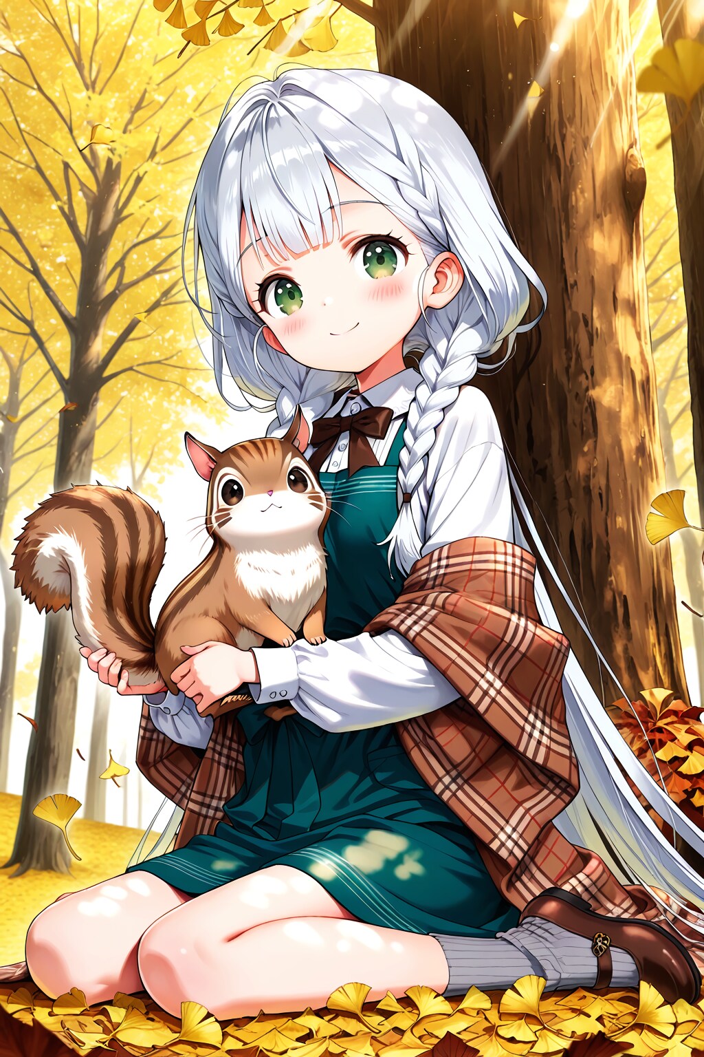 秋色の小さな友達