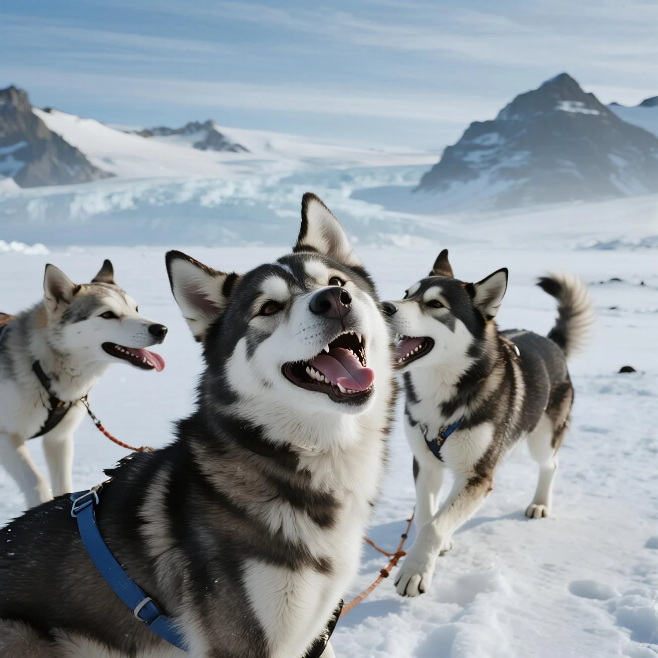 シーザー「俺はきたぜ！(雪山)」 | の人気AIイラスト・グラビア