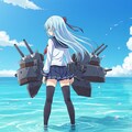 艦これキャラ　後ろ姿 3枚目