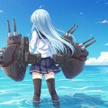 艦これキャラ　後ろ姿 2枚目