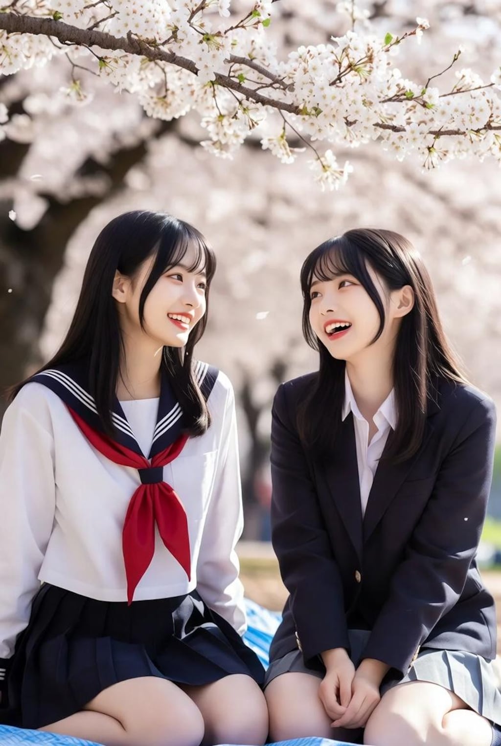 まだ散らせない
