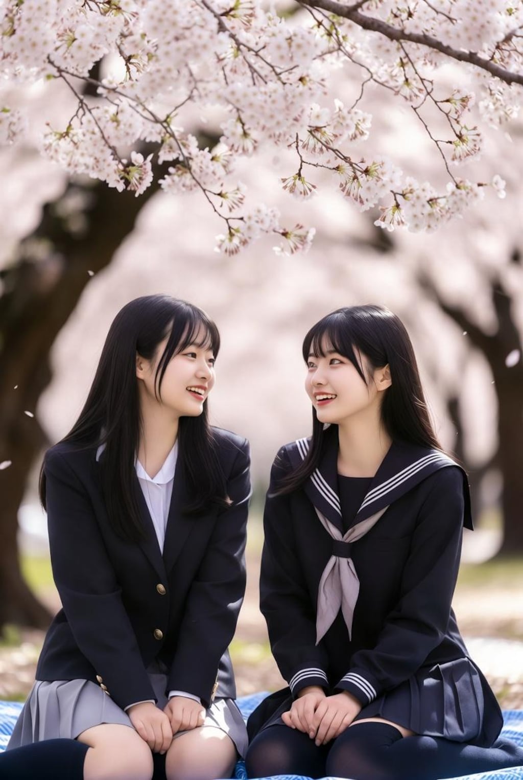 まだ散らせない