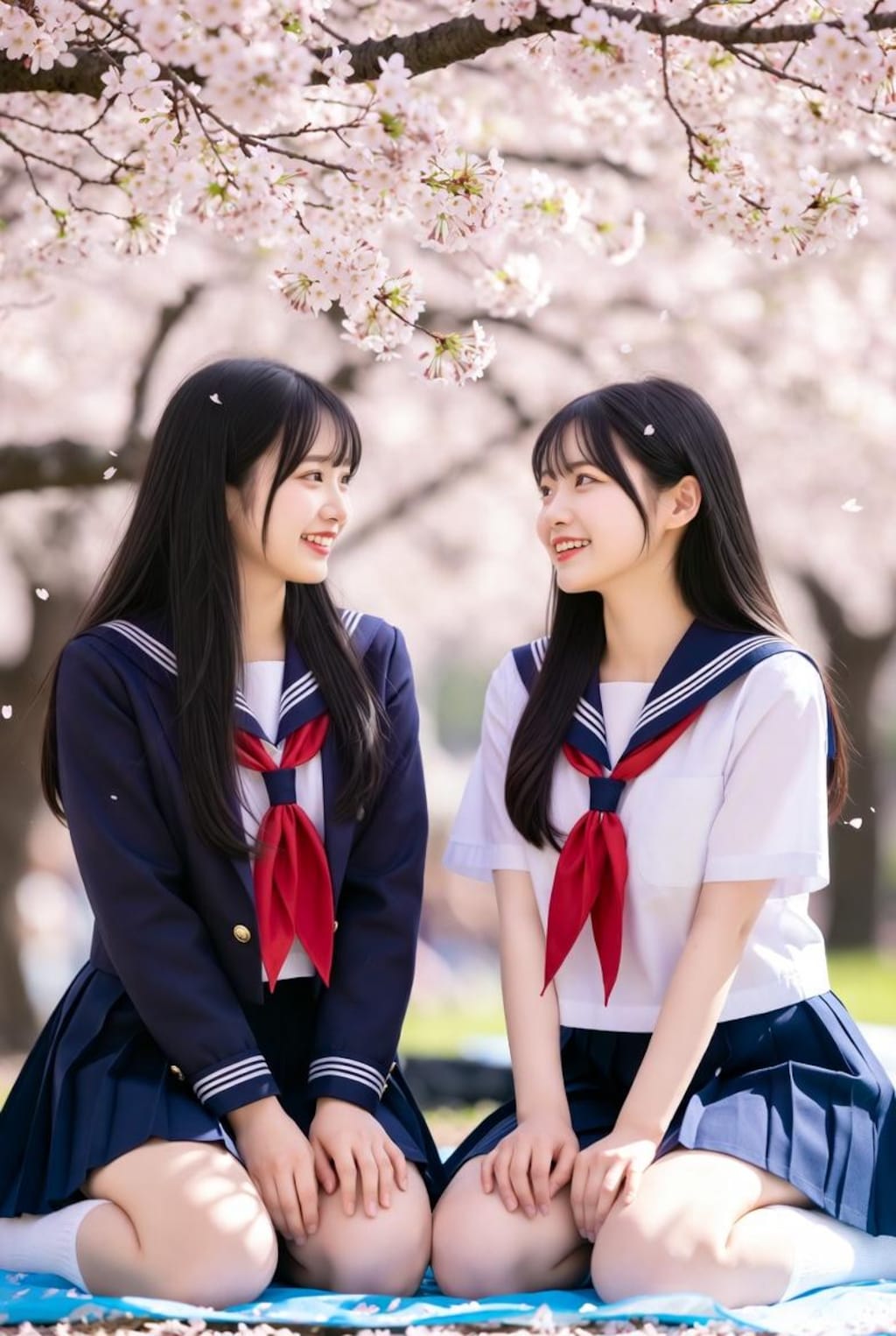 まだ散らせない