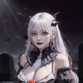 肝試しに気合入れすぎっ娘ちゃん 2枚目