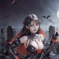 肝試しに気合入れすぎっ娘ちゃん 3枚目