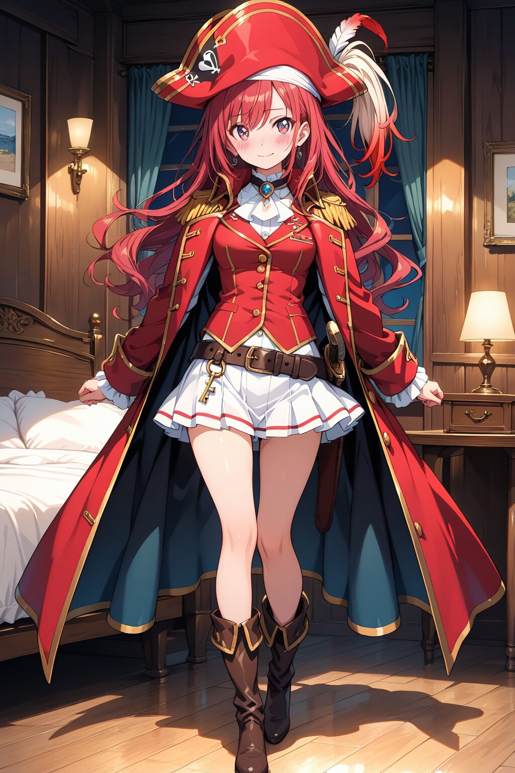 海賊の船長のコスプレ | の人気AIイラスト・グラビア
