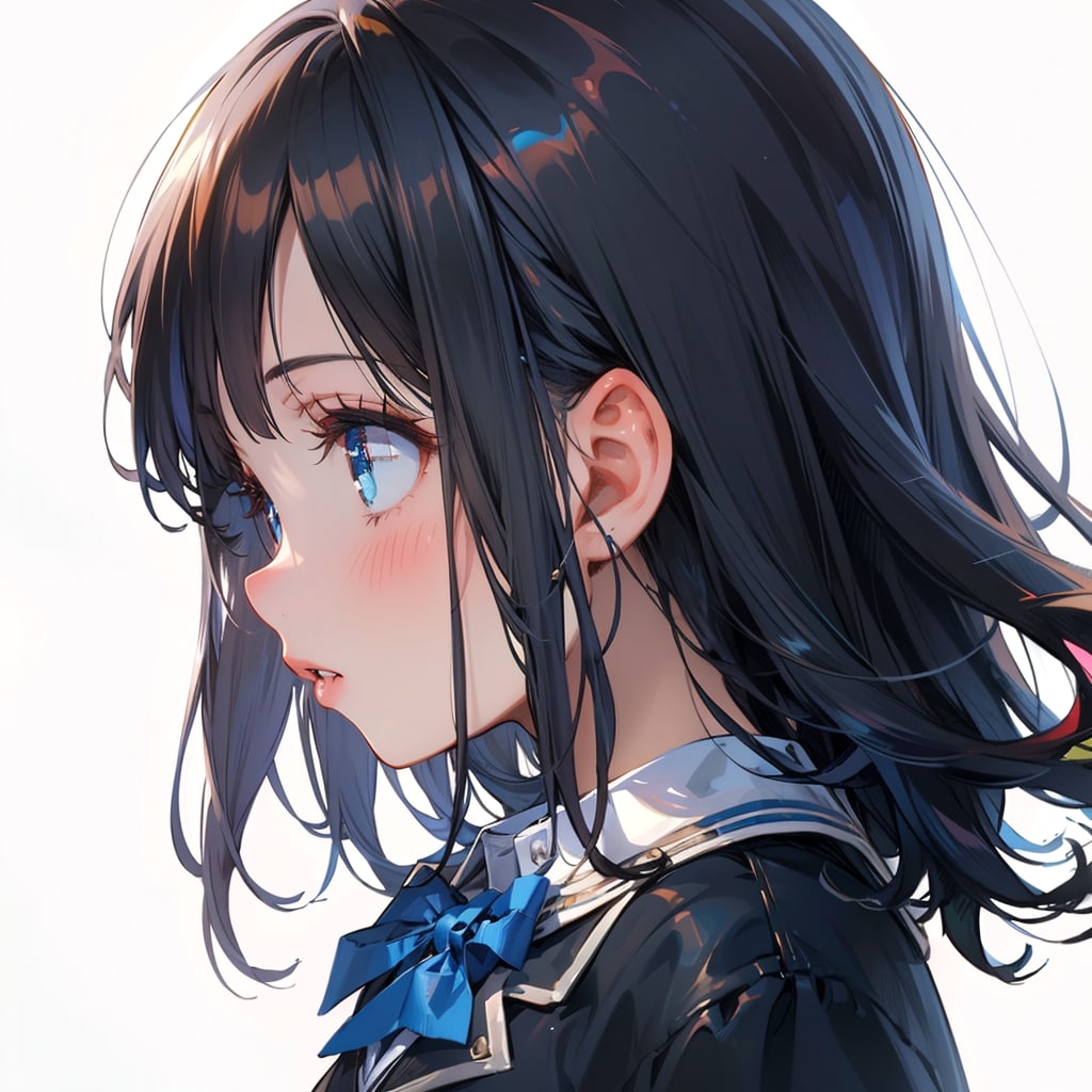 横顔