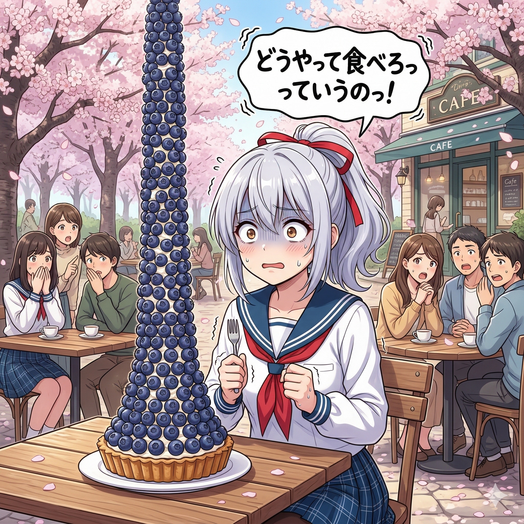 エル「どうやって食べろっていうのっ！」