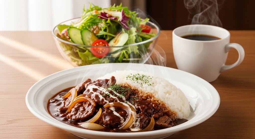 摩訶不思議食堂のお化けシェフ御手製ハヤシライス