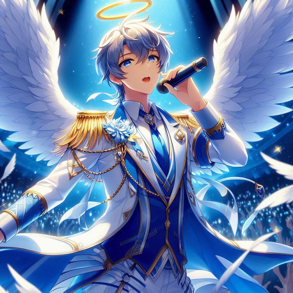 男性アイドル天使君も良いぞ！頼りになるおっとり系お兄さん属性だと良いな！ | の人気AIイラスト・グラビア