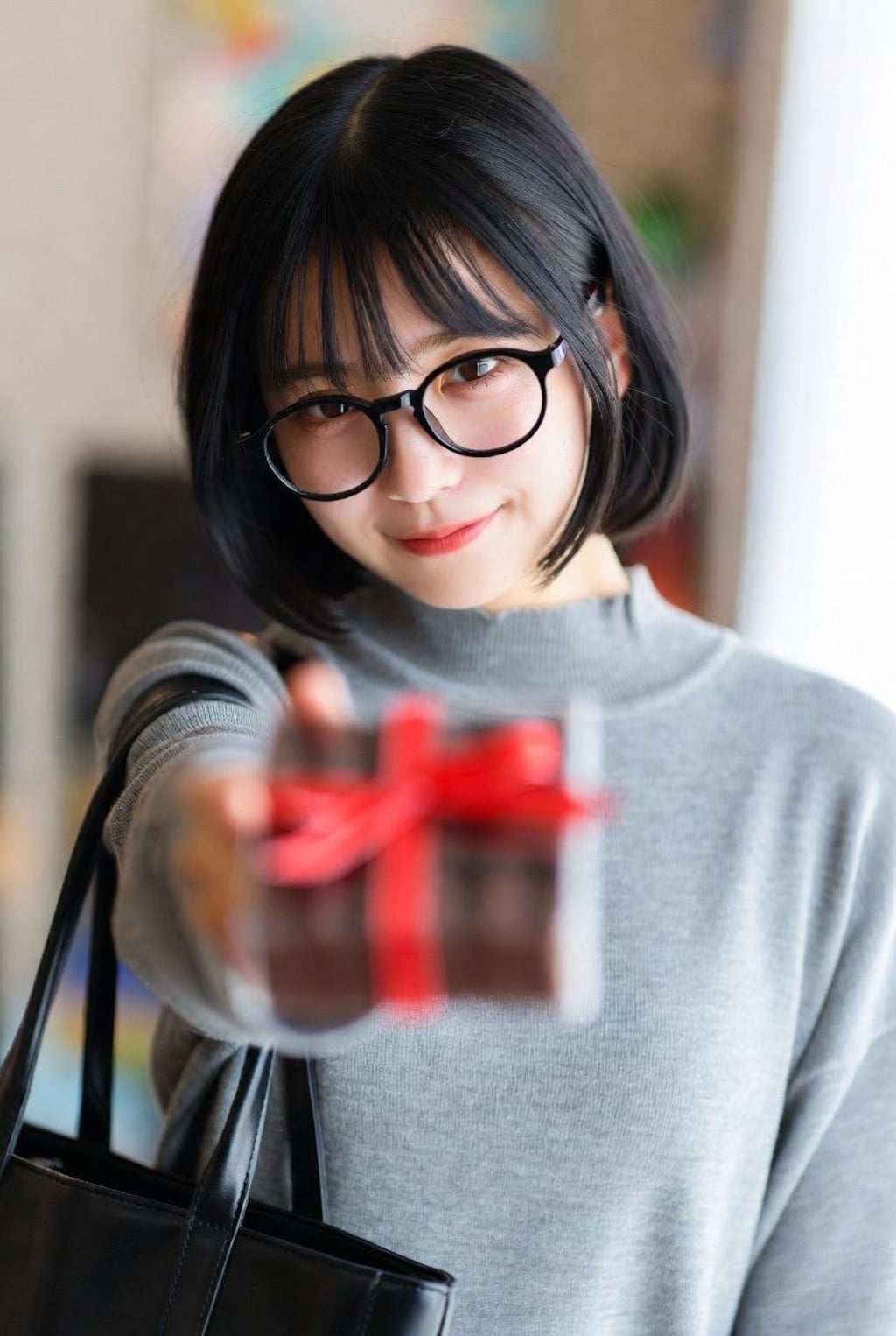 地味な眼鏡からバレンタイン