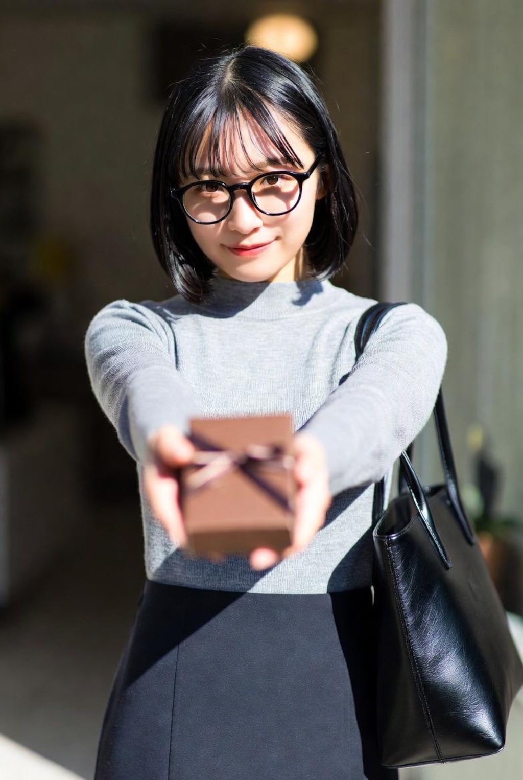 地味な眼鏡からバレンタイン