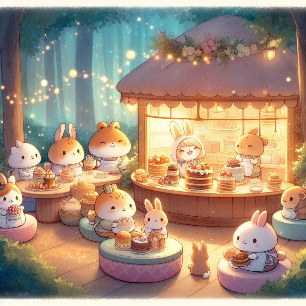 森の中のパティスリー