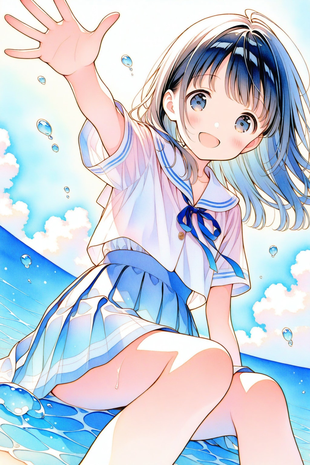 夏の少女