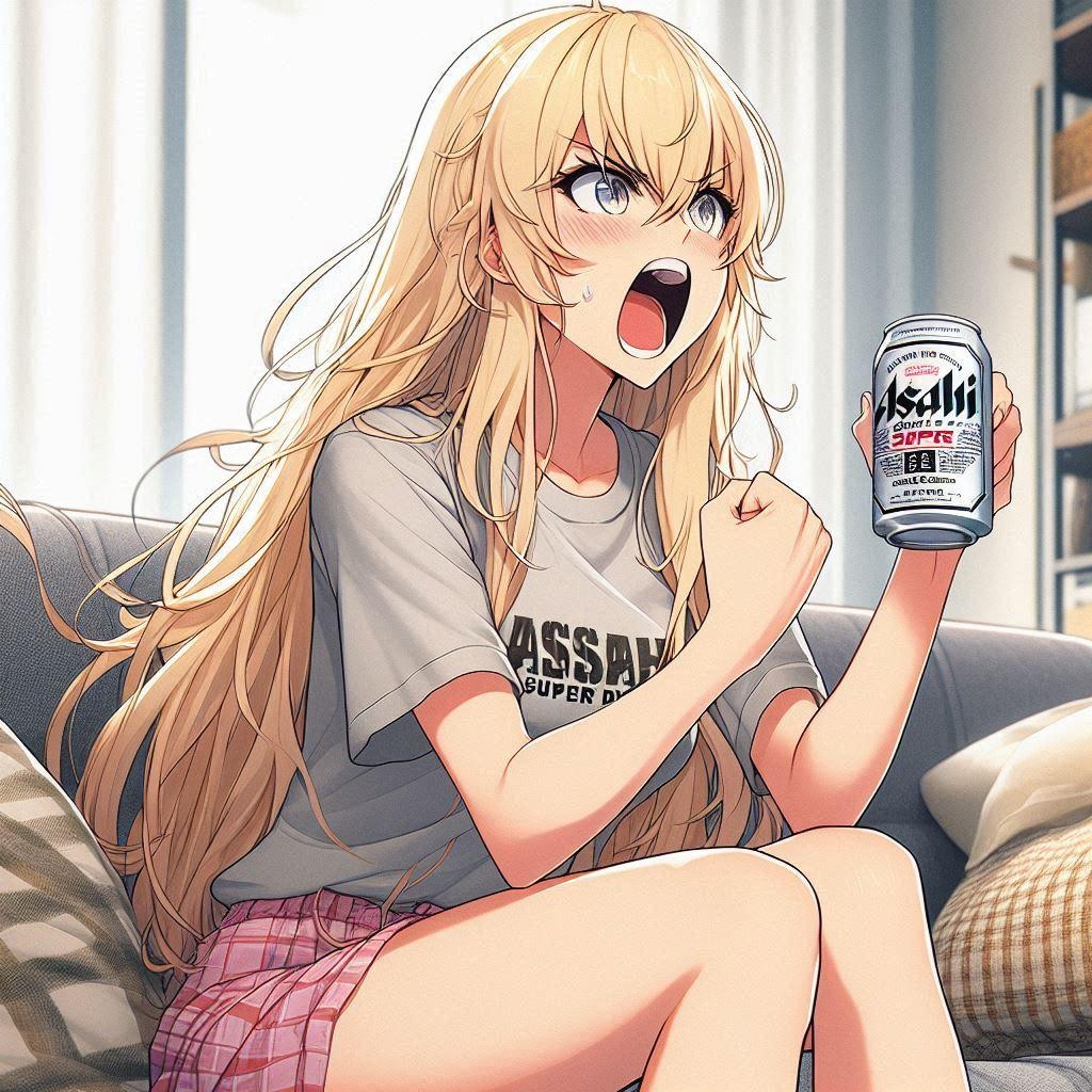 スポーツ観戦女子