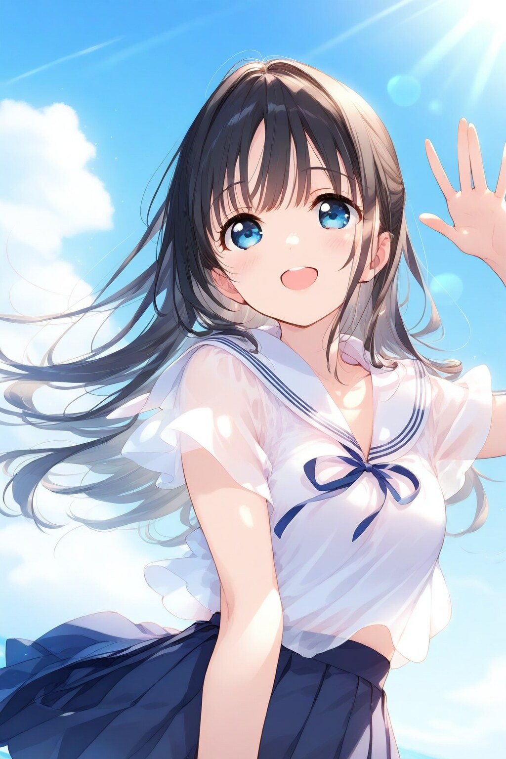 夏の少女 | の人気AIイラスト・グラビア