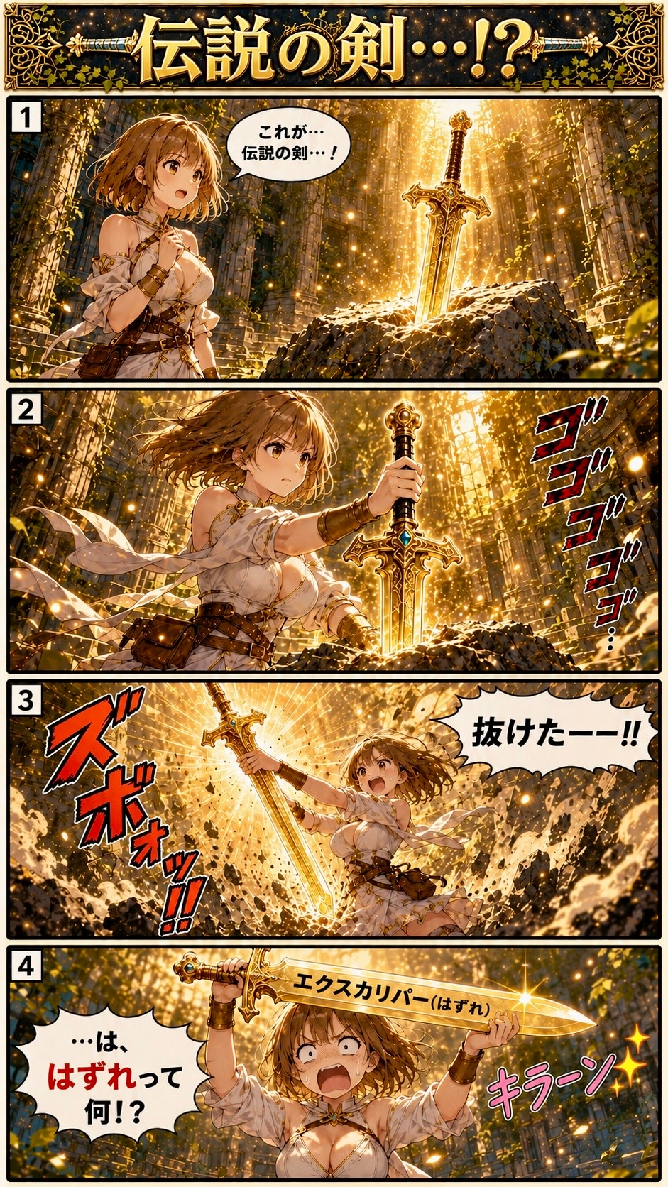 伝説の剣…!?