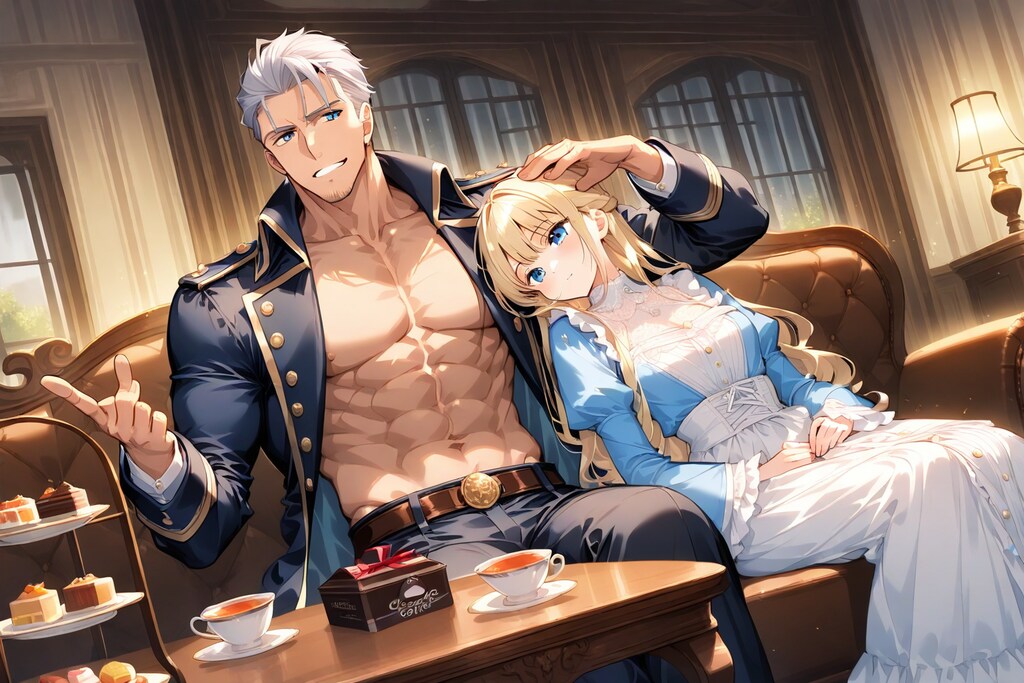 異世界筋肉とお茶デート