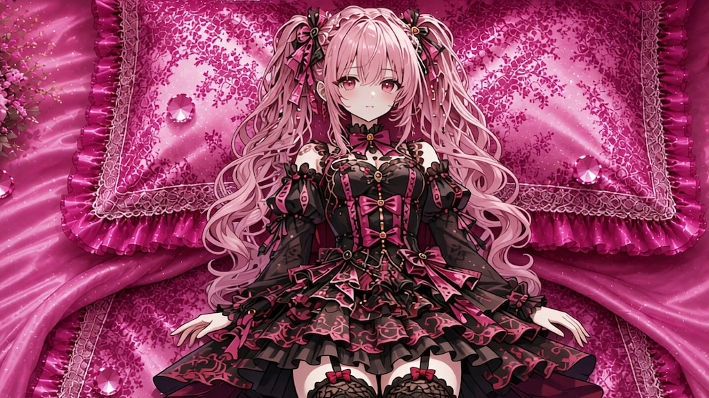 赤髪少女とドレス　その4