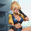 無能左遷リゾート２～建築員に集まった巨乳ヤンキー美女たち、俺の鼻の下以外で伸びた体の一部をさすりながら「御神水を出したら飲み会無料」とか競い合うの本当にやめてください！～ 7枚目
