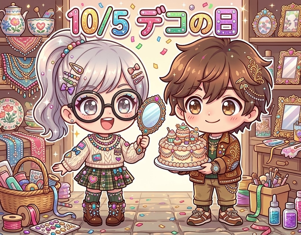 今日は「デコの日」