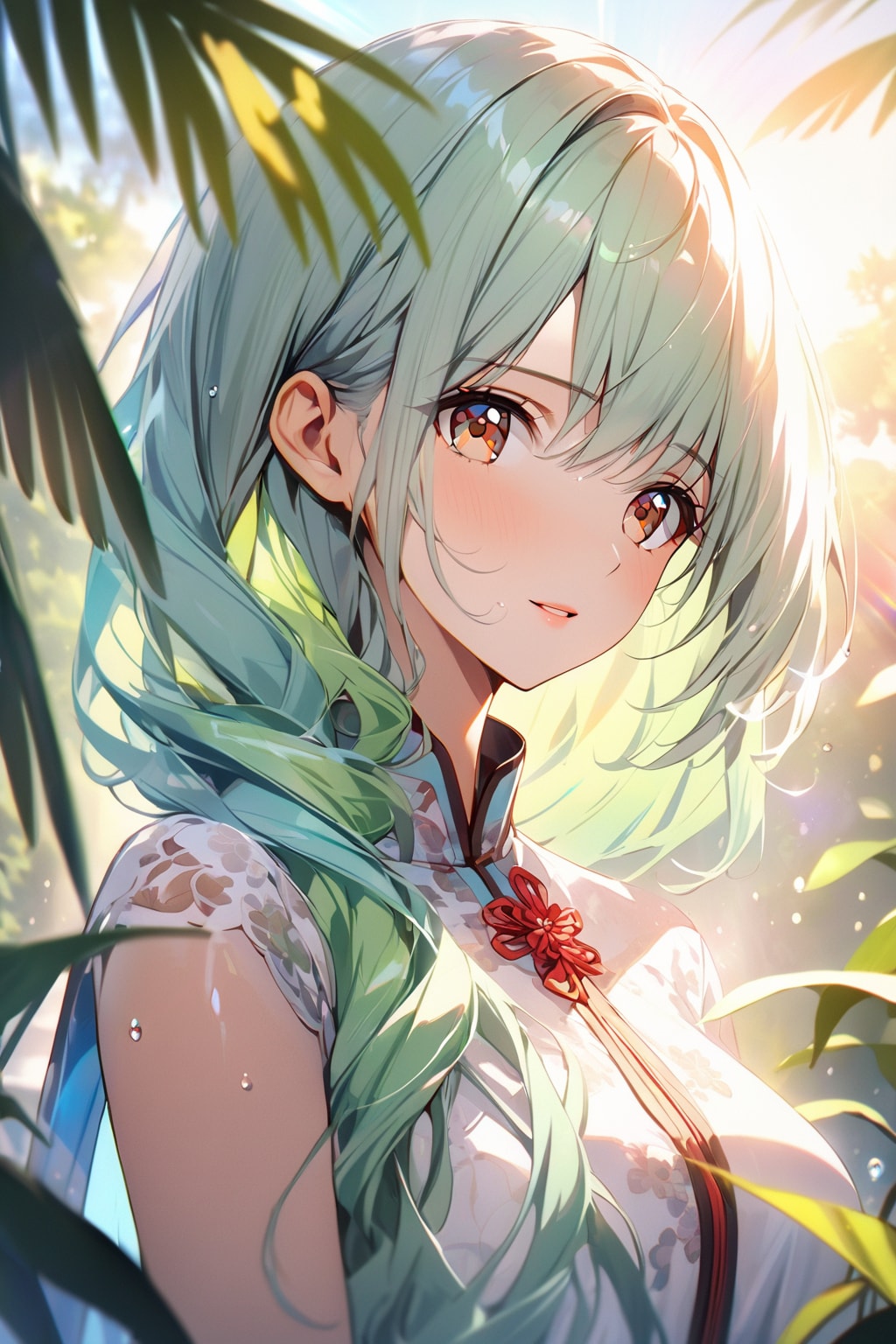 チャイナ服の少女 | の人気AIイラスト・グラビア