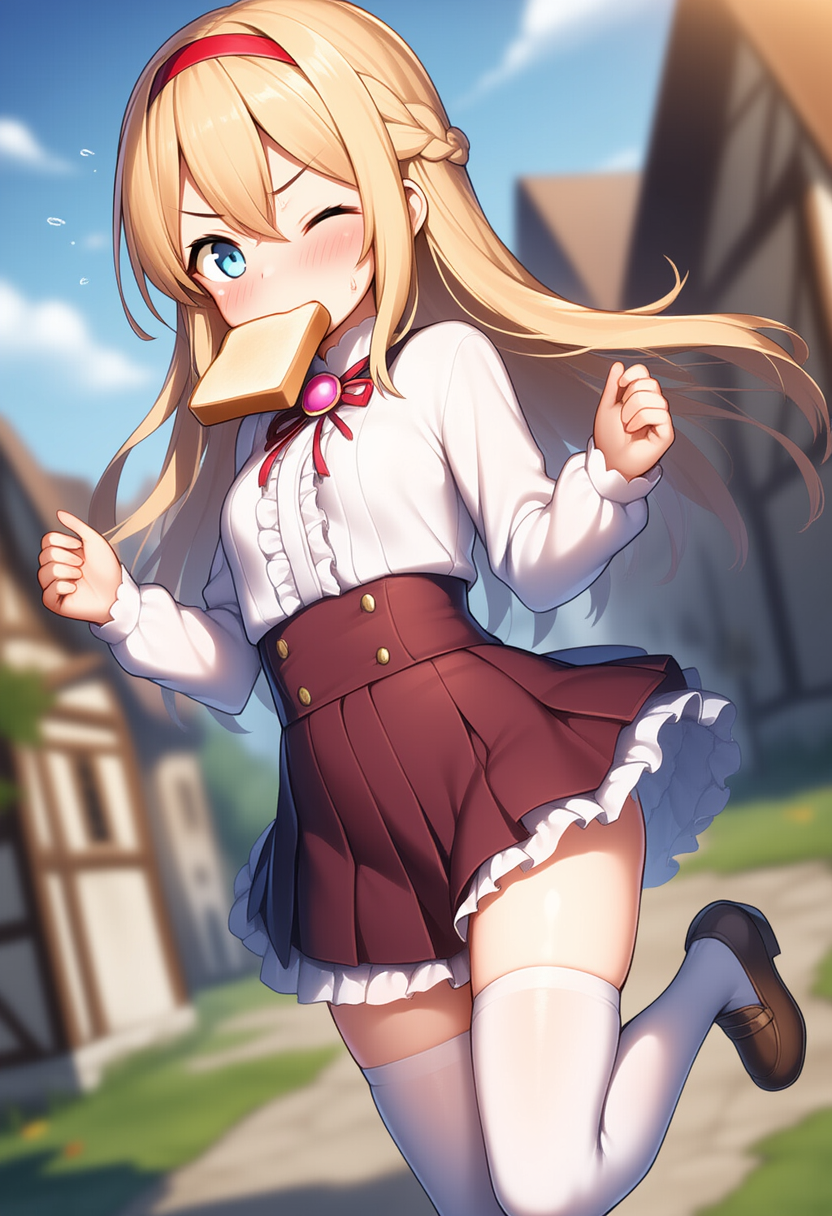 お嬢様トーストランニング