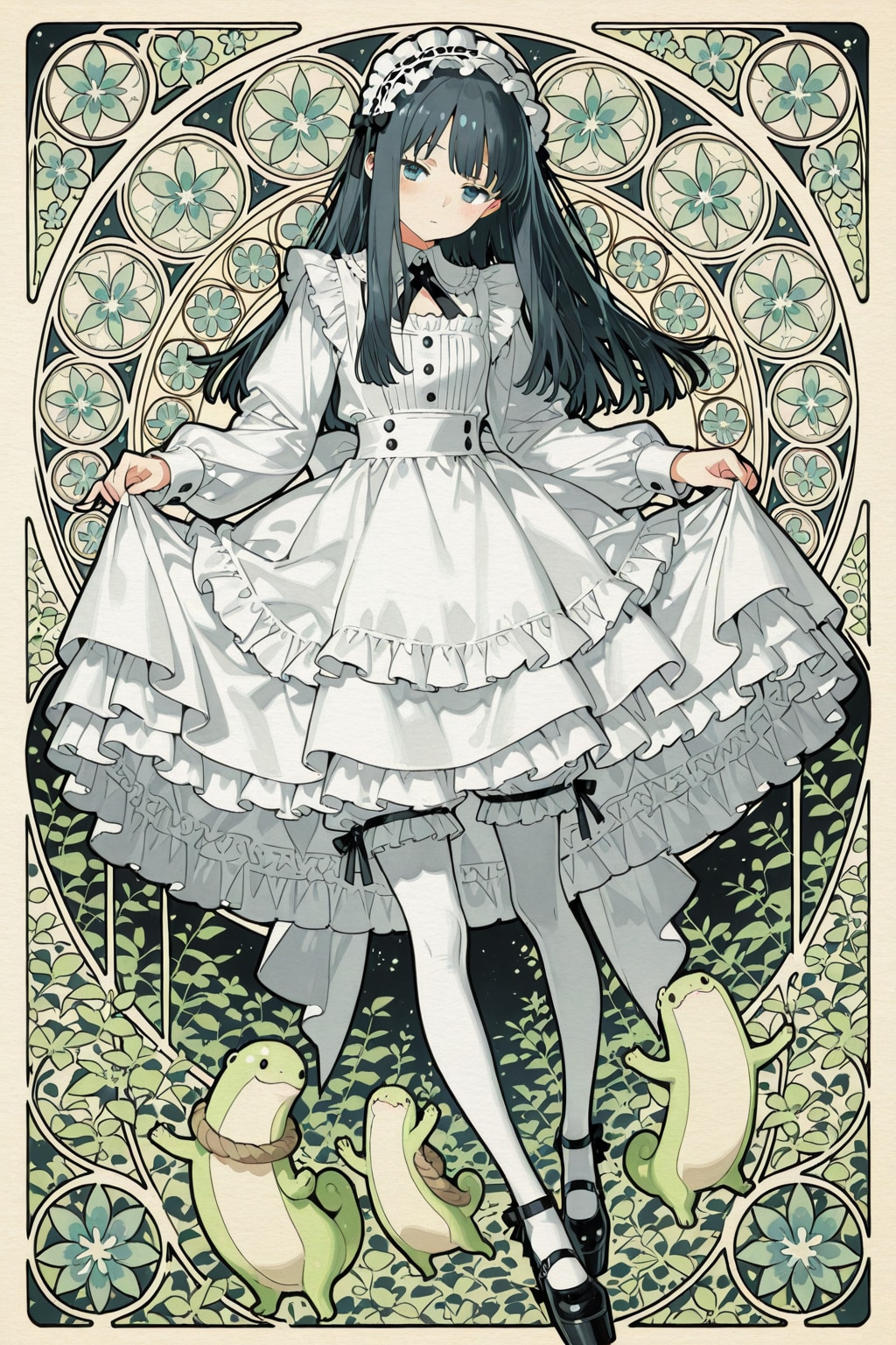 ゴシック少女 | の人気AIイラスト・グラビア