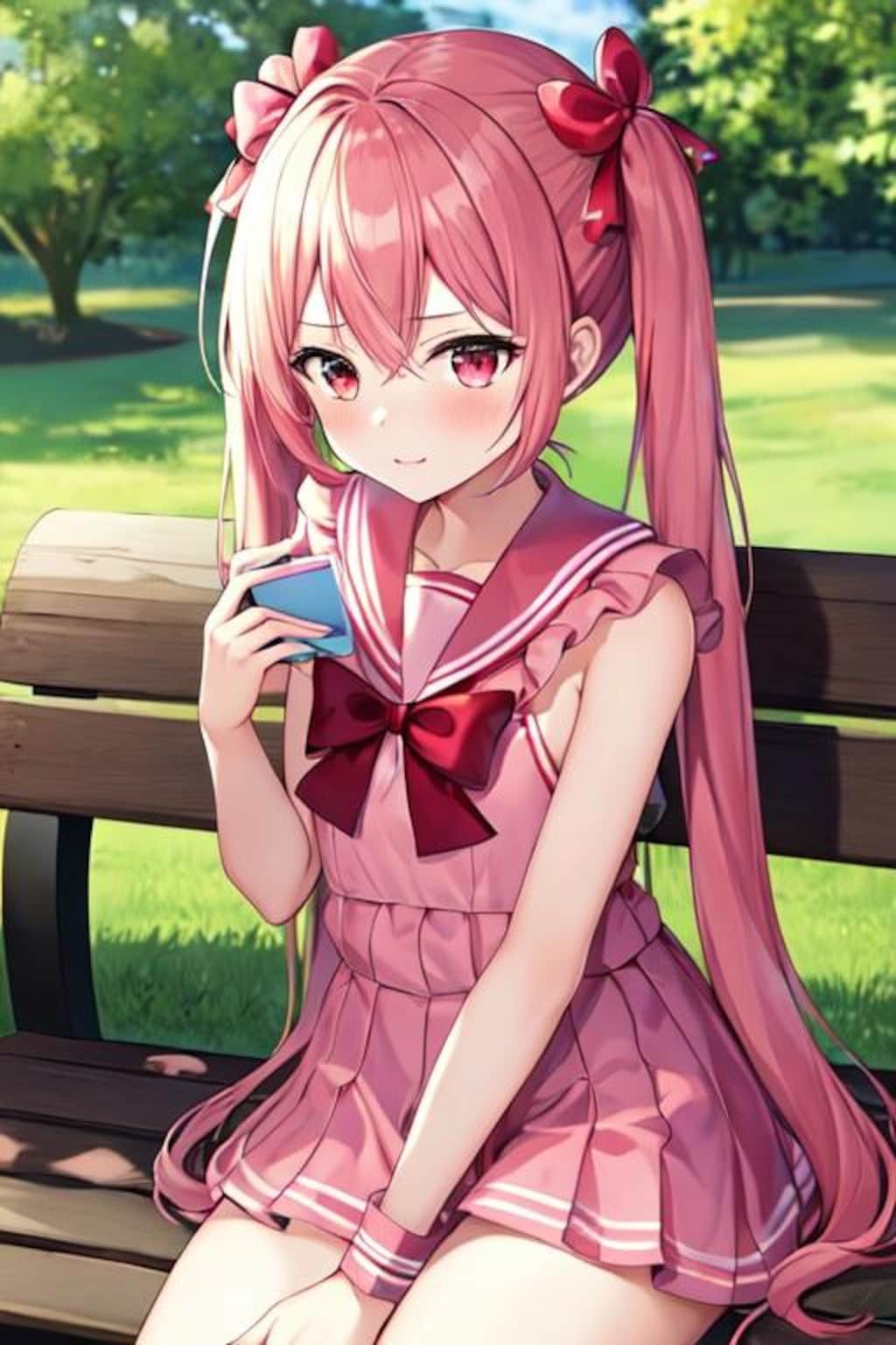 知らないおじさんが見ている・・・知らんふり