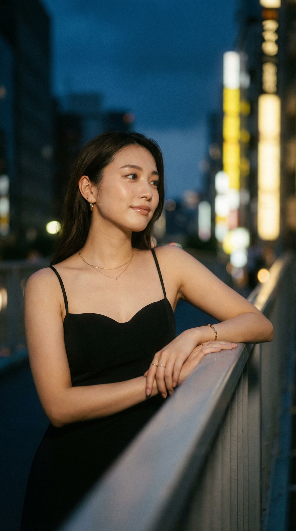 City Lights and Deep Blue